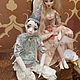 Order Boudoir doll Pierrot. With dolls house. Livemaster. . Dolls Фото №3