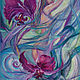 Картина маслом  Душа цветка. Орхидея. Абстракция, Картины, Симферополь,  Фото №1