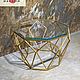Журнальный столик CRYSTAL. Столы. BULL WULL FURNITURE. Ярмарка Мастеров.  Фото №5