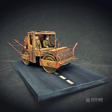 Подарки и сувениры ручной работы. Ярмарка Мастеров - ручная работа Масштабная модель В дозоре. Handmade.
