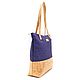 Eco bag purple women's cork handmade. Classic Bag. Koracork. Online shopping on My Livemaster.  Фото №2