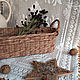 Плетеная корзиночка "Деревенская". Корзины. Интерьерная мастерская Paperbasket. Ярмарка Мастеров.  Фото №4