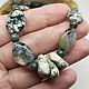Mysterious Forest beads (quartz with chlorite, chalcedony). Beads2. Selberiya shop. My Livemaster. Фото №4