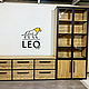 Комод со шкафом из дуба на заказ LF-991. Комоды. Leo-loft. Интернет-магазин Ярмарка Мастеров.  Фото №2