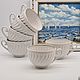 Винтаж: Чашки без блюдец ЛФЗ цена за сет. Кружки винтажные. Hobby_vintage_antique. Ярмарка Мастеров.  Фото №6