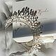 Свадебная диадема(корона) с натуральным жемчугом, Диадема для невесты, Санкт-Петербург,  Фото №1