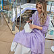 Order Cotton dress, Lilac mist model, a gift to a girl. Blouse Blues. Livemaster. . Dresses Фото №3