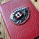 Cover for a passport with the eye of the dragon. Passport cover. Xypma. Online shopping on My Livemaster.  Фото №2