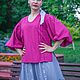  Пион. Блузки. Елена. Бохо одежда 'Дело вкуса' (elena-delovkusa). Ярмарка Мастеров.  Фото №5
