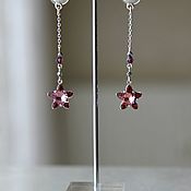 Украшения handmade. Livemaster - original item Earrings Stars. Handmade.