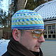 Шапка "Осень-зима 1/4". Шапки. Beautiful Head (Nell-70). Ярмарка Мастеров.  Фото №5