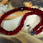 Украшения handmade. Livemaster - original item Necklace beads with Spinel.. Handmade.