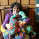 Cucumber knitted hippo handmade toy. Stuffed Toys. IRINA GRUDKINA Handmade Knitwear. My Livemaster. Фото №9