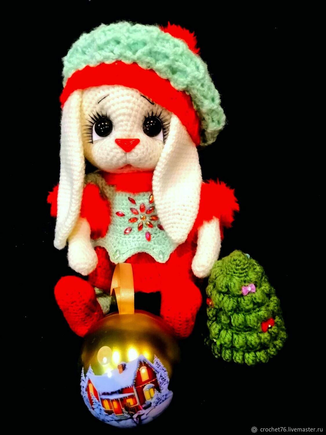 Мастер класс по вязанию крючком Бусинка в интернет-магазине на Ярмарке ...