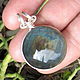 obsidian pendant obsidian necklace gemstone jewelry. Pendants. theamulet. My Livemaster. Фото №5