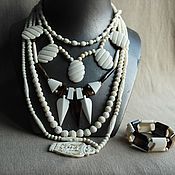 Украшения handmade. Livemaster - original item beads Bone. India. options. Handmade.