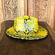 Trilby hat from python BONNIE. Hats1. Exotic Workshop Python Fashion. Online shopping on My Livemaster.  Фото №2