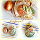 Magnet 'Easter Egg'. Eggs. Painting and Decor , Olga. Online shopping on My Livemaster.  Фото №2