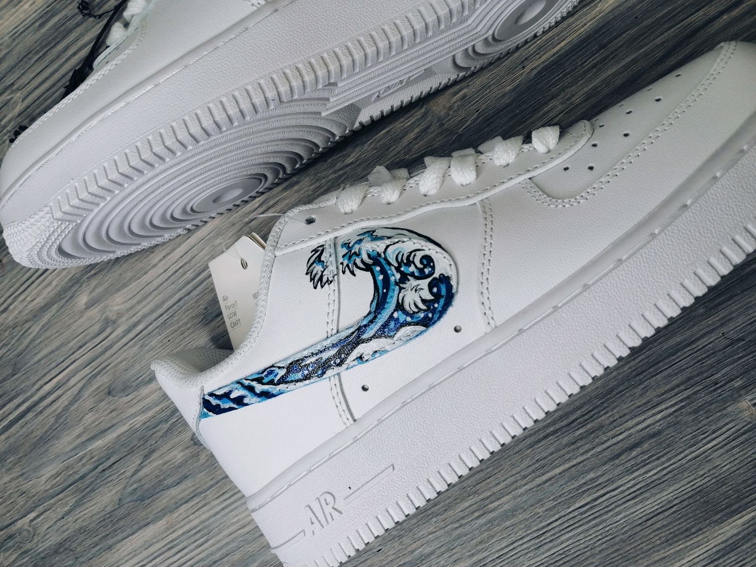 Кроссовки с росписью "Сакура" и "Волна" в интернет-магазине на Ярмарке ...