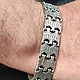  BS 040 Double Link Bracelet, Cuff bracelet, Sevastopol,  Фото №1