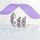 Кольцо Сирень, сапфир, белое золото 585. Кольца. Organic Jewelry. Серебро и золото. Ярмарка Мастеров.  Фото №6