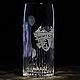 Эксклюзивная хрустальная пивная кружка  ручной работы. Бокалы. GLASS-DECO. Ярмарка Мастеров.  Фото №4