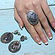 Dendra ring with moss agate made of silver IV0040-2. Ring. Sunny Silver. My Livemaster. Фото №5