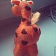Order Giraffe. strand of wool. Livemaster. . Stuffed Toys Фото №3