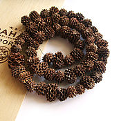 Материалы для творчества handmade. Livemaster - original item Beads cones of the Casuarina Horsetail tree 15h10mm 5 pcs. Handmade.