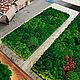 Фитопанно из мха 120*45см. Фитокартины. Green.Box. Ярмарка Мастеров.  Фото №4