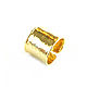 Order Gold wide ring 'Trend' ring without inserts, without stones. Irina Moro. Livemaster. . Rings Фото №3
