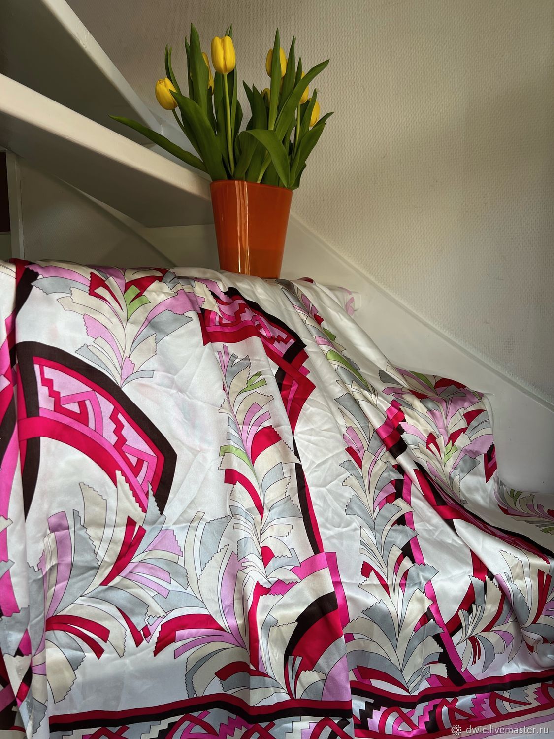 Ethnika fabric, silk, Italy купить на Ярмарке Мастеров