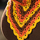 Тонкий весенний шарф-косынка из микрофибры.
Сочный и жизнерадостный.

Цена - 4500 рублей.
