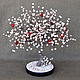 A tree made of river pearls 'Hearts'. Trees. World of creativity. Online shopping on My Livemaster.  Фото №2