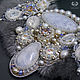 'The Queen of Ice' fur necklace. Jewelry Sets. Tatyana's day (tataday). My Livemaster. Фото №6