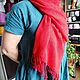  Woven scarf handmade silk is sensitive or unbalanced. Scarves. rezan (rezan). My Livemaster. Фото №5