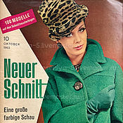 Винтаж handmade. Livemaster - original item Neuer Schnitt 10 1963 (October). Handmade.
