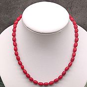 Работы для детей, handmade. Livemaster - original item Beads natural red coral. Handmade.