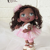Куклы и игрушки handmade. Livemaster - original item Dolls and dolls: Textile doll Little ballerina. Handmade.