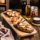 Board for serving sushi and snacks' Aria ' made of oak, Scissors, Moscow,  Фото №1