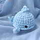 Order Blue knitted whale. fesartdecor (fesartdecor). Livemaster. . Amigurumi dolls and toys Фото №3