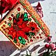 Елочная игрушка-квадрат из стекла с витражной росписью. Елочные игрушки. Lepskadecor. Ярмарка Мастеров.  Фото №4