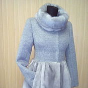Одежда handmade. Livemaster - original item Kombinovane coat and Snood - fur mink. Handmade.