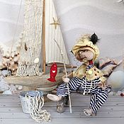 Куклы и игрушки handmade. Livemaster - original item Doll collectible textile interior 