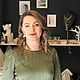 Моносерьга «Лютеция» с цитрином, авторской вставкой и жемчугом. Серьги классические. Irina P Design. Интернет-магазин Ярмарка Мастеров.  Фото №2