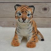 Куклы и игрушки handmade. Livemaster - original item Soft toys: Tiger.. Handmade.