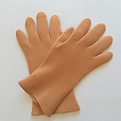 Аксессуары handmade. Livemaster - original item Gloves felted from merino Sands. Handmade.