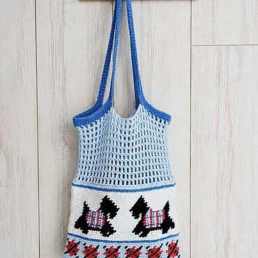 Сумки ручной работы. Ярмарка Мастеров - ручная работа Сумка Авоська вязаная. Handmade.