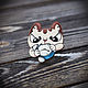 Wooden icon Kitty, Badge, Moscow,  Фото №1