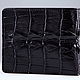 Бумажник из натуральной кожи крокодила IMA0225B222. Кошельки. CrocShop товары из экзотической кожи. Интернет-магазин Ярмарка Мастеров.  Фото №2